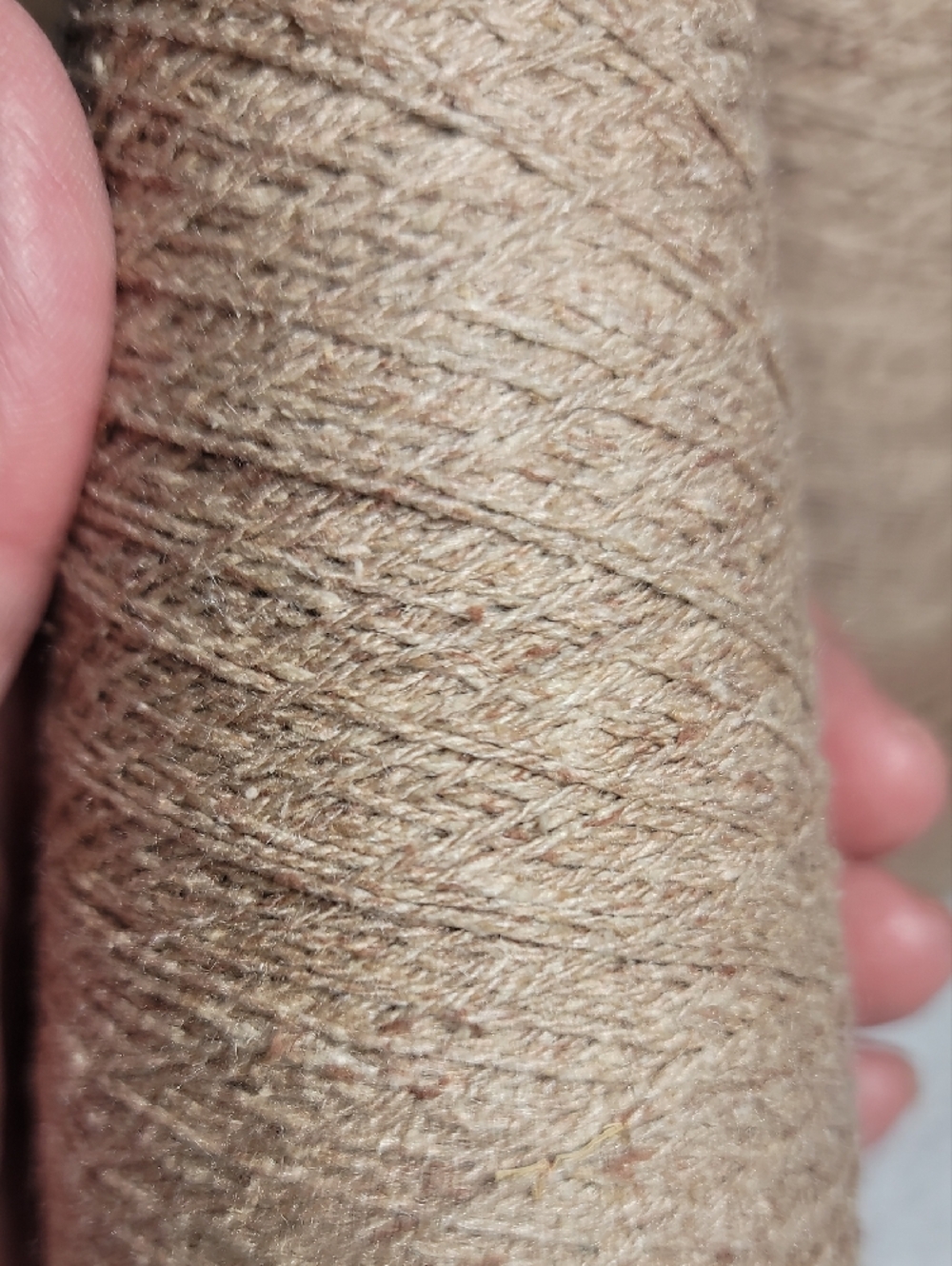 HABU Textiles  100% Silk Natural Beige Twine 4 Cones - - Picture 5 of 5